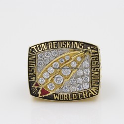 1991 Washington Redskins Super Bowl Football Championship Ring
