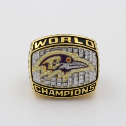 2000 Baltimore Ravens Super Bowl Football Championship Ring